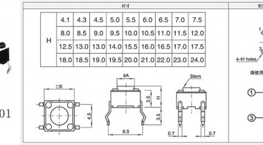 轻触开关6x6怎么连接，不灵怎么办