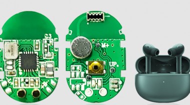 真蓝牙耳机主板PCBA方案上的薄膜轻触开关应用