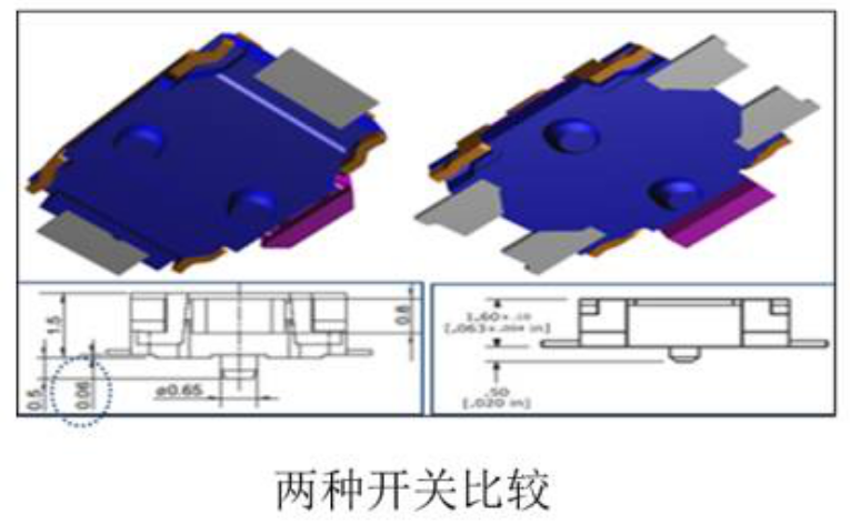 轻触开关在医疗仪器上的翘起和焊点开裂问题