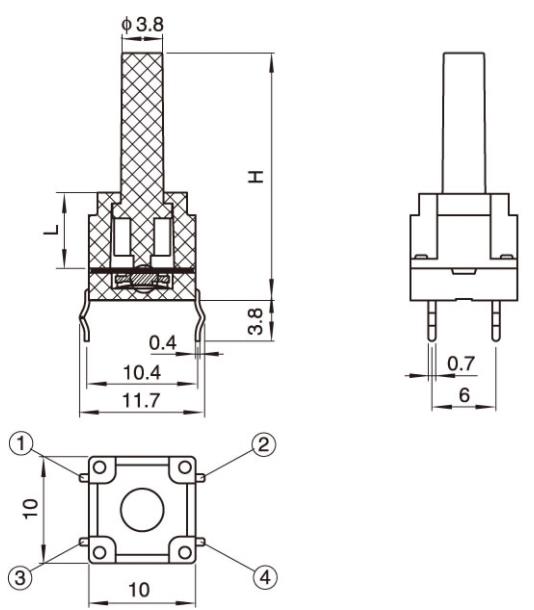 10x10矮盖红柄插件防水轻触开关尺寸图.jpg